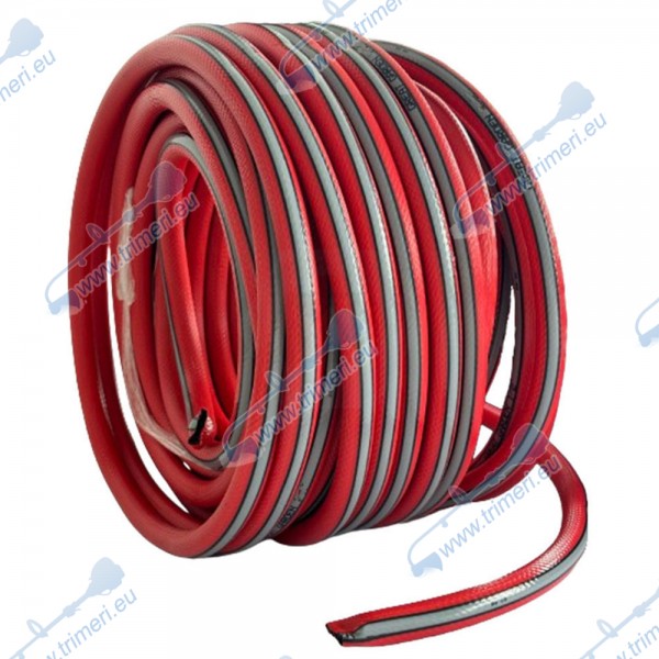 Градински трислоен маркуч 3/4", 20 м, Great Garden Red